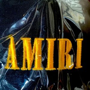 Brand Amiri Size OS Color Black W/Yellow